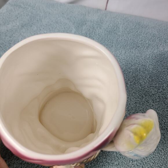 Vintage One Eyed Pirate Buccaneer Toby Style Mug With Parrot‎ Handle Japan - Picture 2 of 9